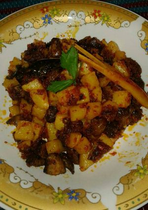 Foto resep Sambal goreng hati ampla