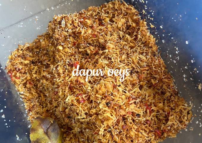 Ini dia! Resep mudah bikin Serundeng Kelapa Rasa Pedas Manis yang sempurna