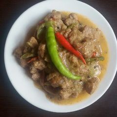 A picture of Bicol Express.