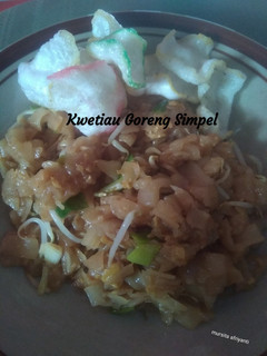 Foto resep Kwetiau Goreng Simpel