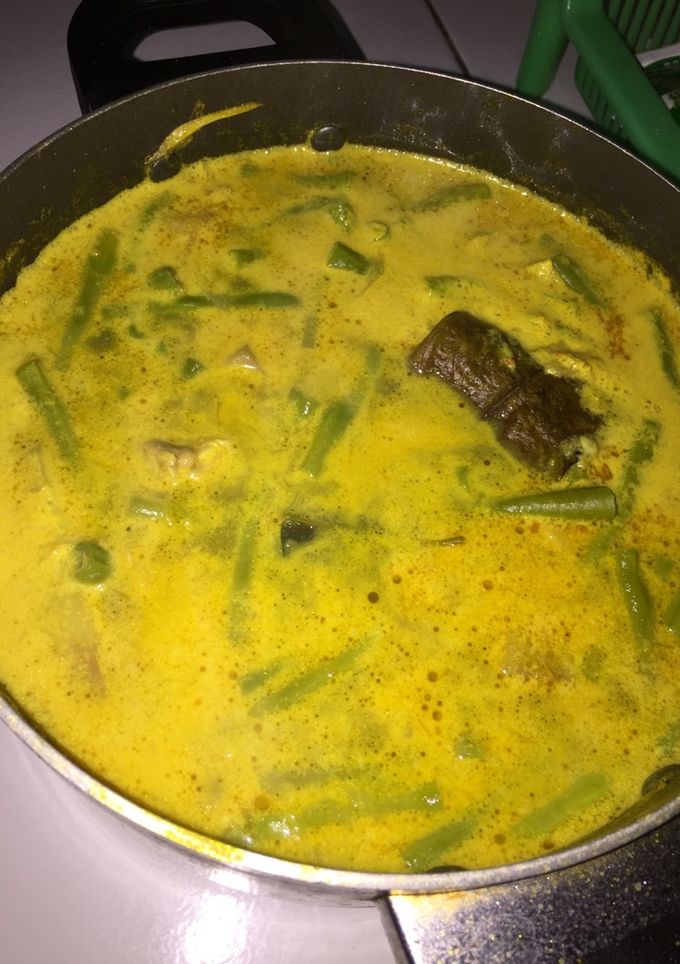 Foto resep Sayur lodeh nangka muda kacang panjang