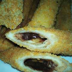 รูปของ Roti goreng coklat meler