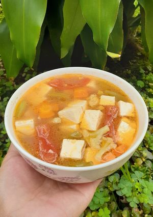 Foto resep Sup tahu tomat