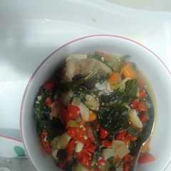 รูปของ Nigerian catfish pepper soup (sup pedas lele nigeria) modifikas