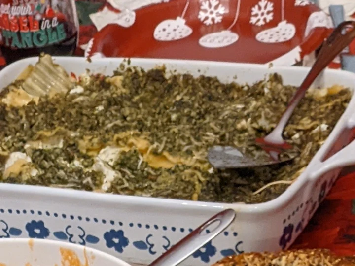 Easy Steps to Make Pesto spinach lasagna which Delicious