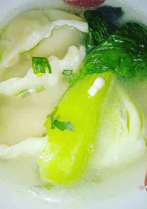 Foto resep Wonton sup sederhana