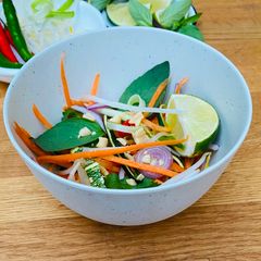 A picture of Raw Vegan Pad Thai.