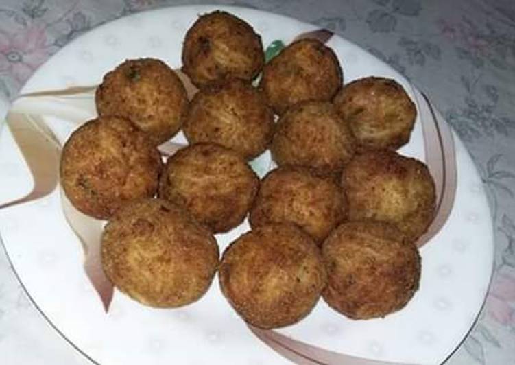 Recipe of Ultimate Chicken noodles balls # Ramdanki tayari