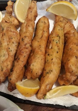 A picture of Fried Fish Milanesa (Marinera Style).