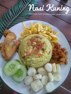 Foto resep Nasi Kuning dari Opor Kuning Ayam Kampung Lebaran