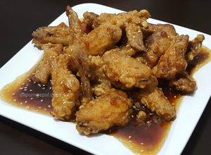 Foto resep Ayam Crispy Manis Wijen #FestivalResepAsia #Indonesia #Ayam