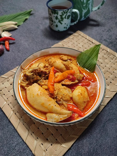Foto resep Gulai Cumi isi tahu
