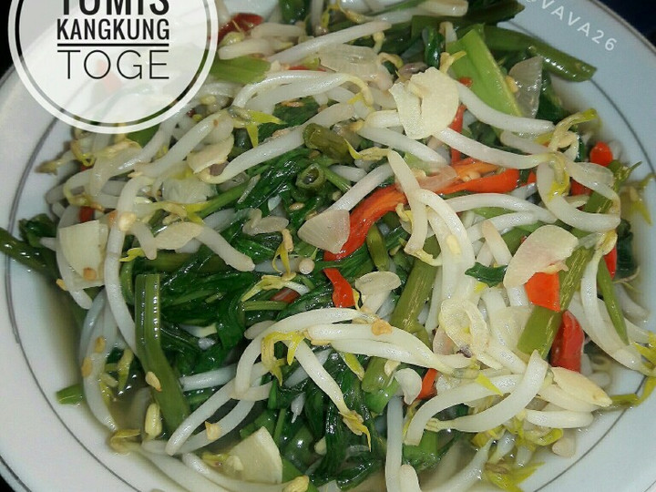 Cara Gampang Membuat Tumis Kangkung Toge, Lezat