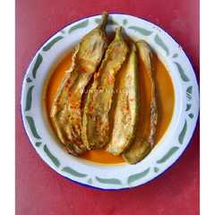 A picture of Pecak terong santan.