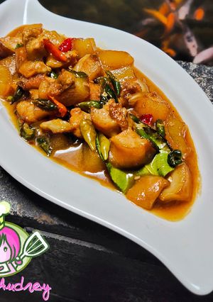 Foto resep Oseng kikil cabe hijau