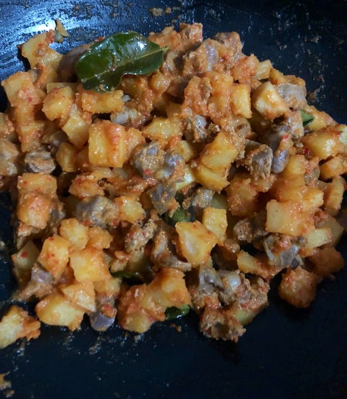 Foto resep Sambal goreng kentang hati ampela