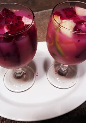 Foto resep Es Buah Merah