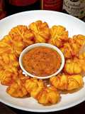 Cripsy Fried Potato Flowers