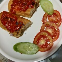 A picture of Paneer Hotdog.