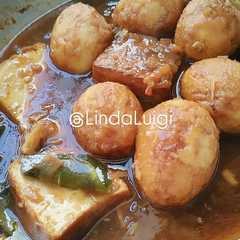 รูปของ Telur Glundung Saus Del Monte