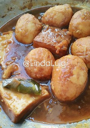 Foto resep Telur Glundung Saus Del Monte