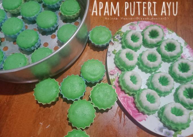 Resipi Apam Puteri Ayu Oleh Azizah Mansor Cookpad 7754