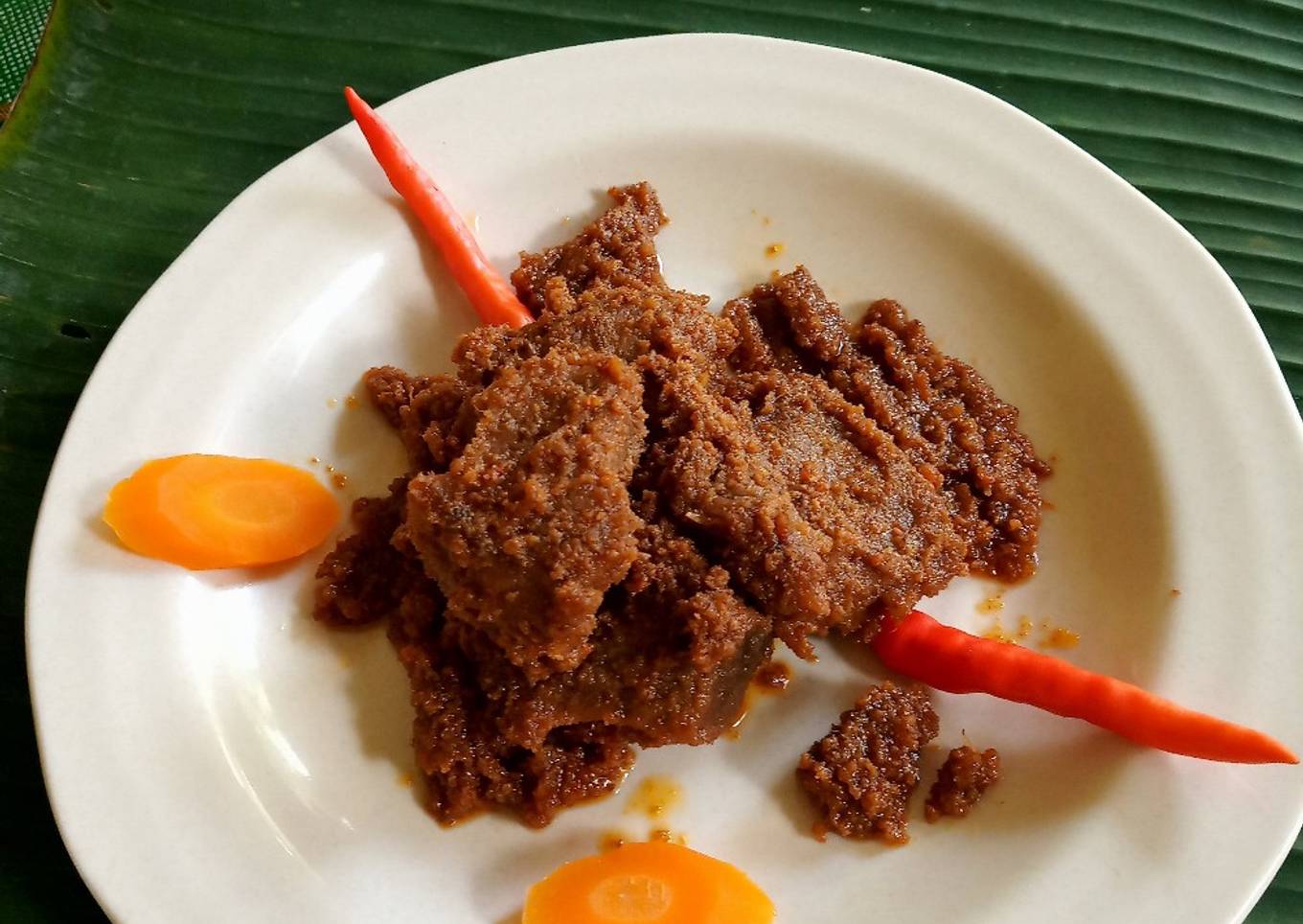 Rendang di bulan ramadhan