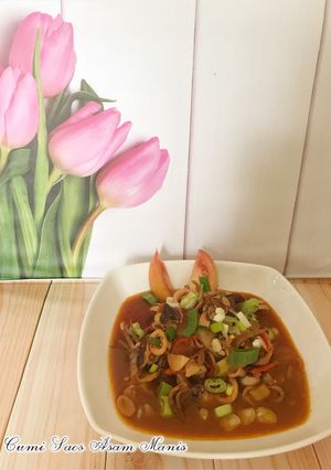 Foto resep Cumi Saos Asam Manis