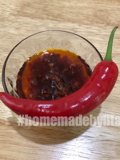 Foto resep Sambal pedas manis ala nasi kuning kalimantan #homemadebylita