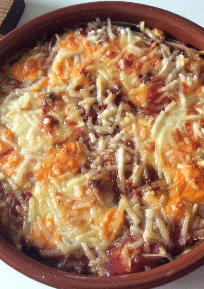 Una foto de Cazuela de chili con carne casero🌶