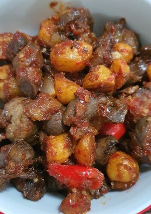 Foto resep Sambal Goreng Kentang Ati Ampela