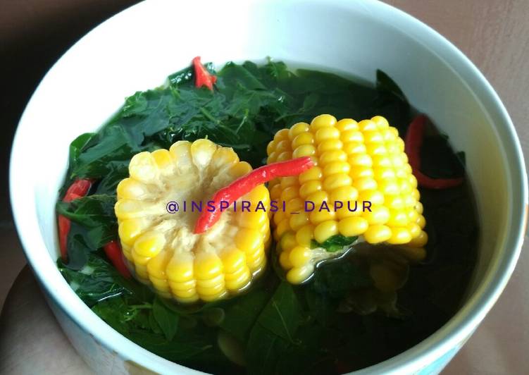 Resep Sayur Bening Daun Katuk dan Jagung, Bikin Ngiler