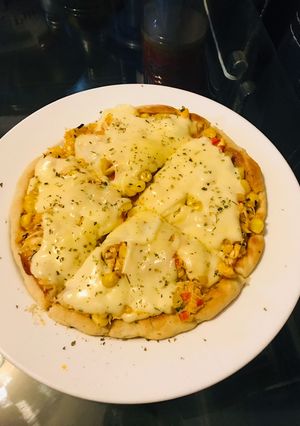 Una foto de Pizza al sartén