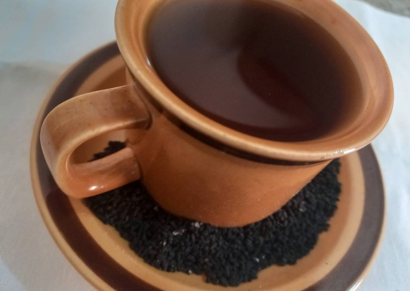 Black seed tea
