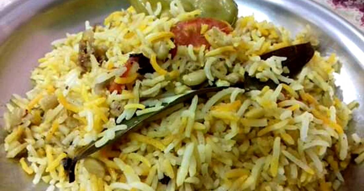 Chanay Ki Daal Ki Biryani   Qabuli #cookpadapp Recipe By Hina Ibrahim 