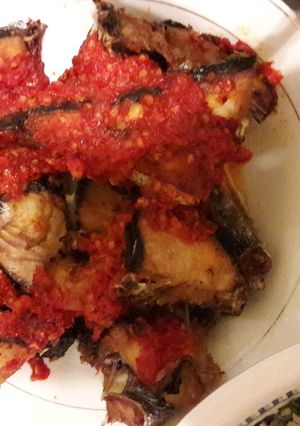 Foto resep Ikan tongkol sisik  sambal lado