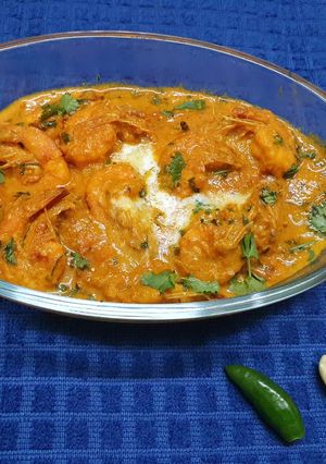 A picture of Prawn Butter Masala.