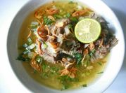Gambar sop buntut sapi kapulaga