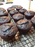 Double Chocolate Banana Muffins (or Bread)