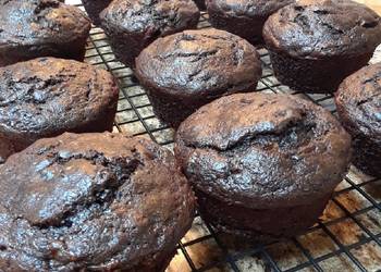 Latest Recipe Double Chocolate Banana Muffins or Bread Delicious Perfect Latest Recipe Double Chocolate Banana Muffins or Bread Delicious Perfect
