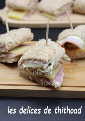 Une photo de Roulé apéritif jambon et fromage blanc