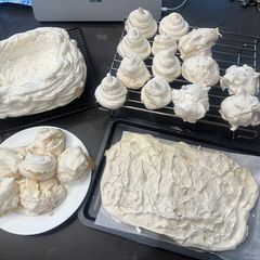 A picture of Meringue - 5 Ways simple recipe 1:1:1 - ENJOY :P.