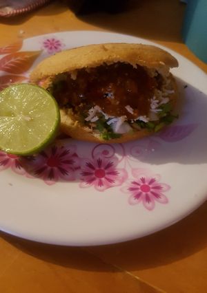Una foto de Gorditas de carnitas