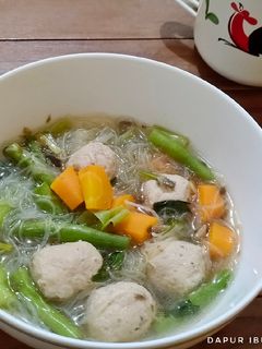 Foto resep Sup Bihun Bakso