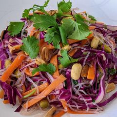 A picture of Vermicelli Salad with Tamarind Dressing.