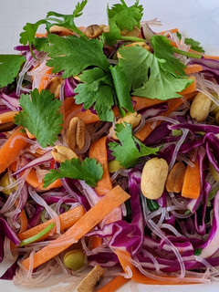 A picture of Vermicelli Salad with Tamarind Dressing.