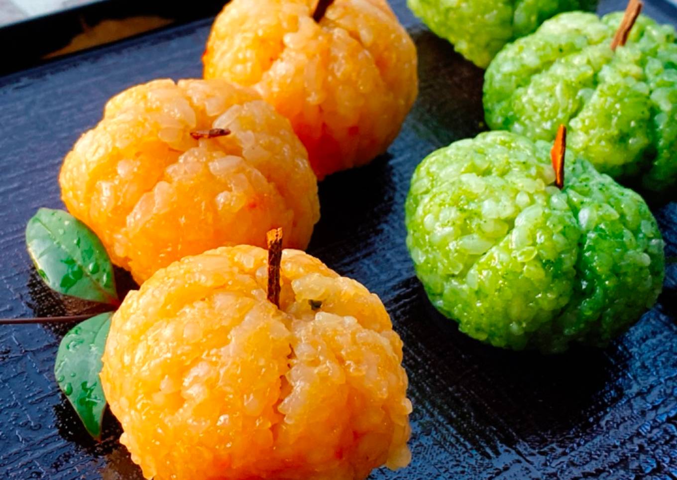 Japanese Kawaii Kabocha Mochi