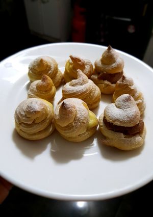 Una foto de Profiteroles