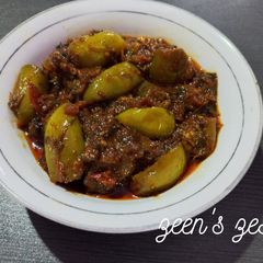 A picture of Baingan Tamatar.