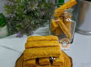 Gambar Sweet potato oat baby bites